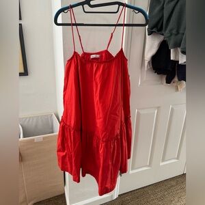 Abercrombie & Fitch Vibrant Red Dress
